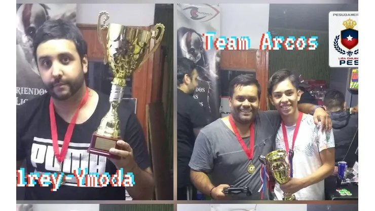 ElRey-Ymoda y Team Arcos son los campeones de El Reto de Liga Chilena de PES