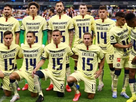 Jugadores de América realizan homenaje a Nicolás Castillo