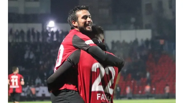 Jorquera marcó un gol en Turquía
