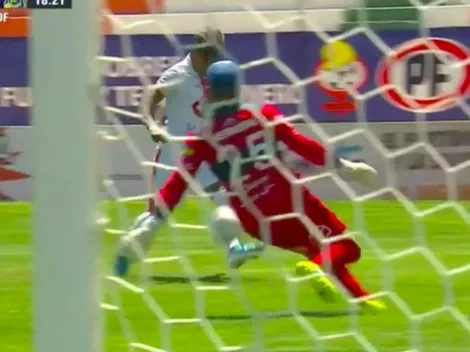 ¡Golazo! La tremenda joya de Gaete ante la salida de Herrera