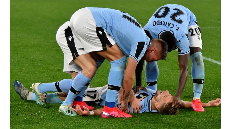 Alexis no pudo hacer nada ante la Lazio