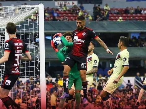 Con Jeraldino en cancha: Atlas cae a manos de Club América