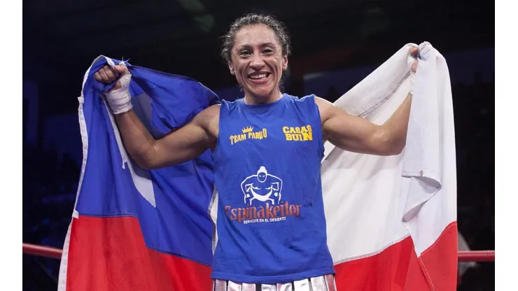 Crespita Rodríguez representando a Chile