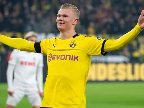 Haaland vuelve a marcar en goleada del Dortmund