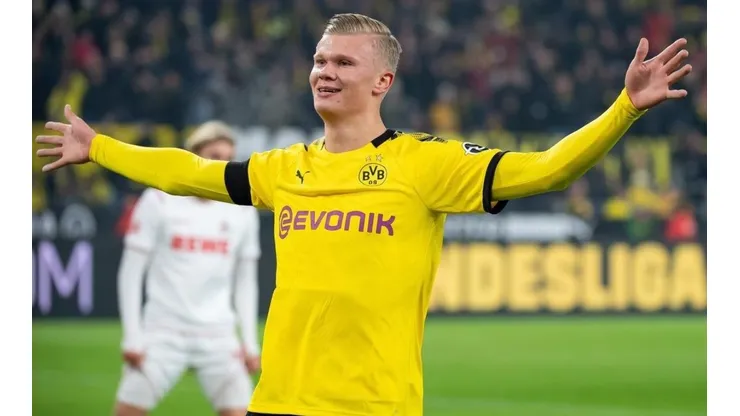 El delantero noruego sigue imparable en Alemania.