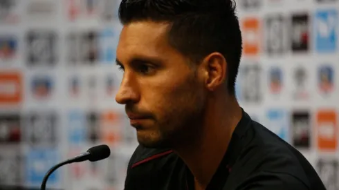 El defensor de Colo Colo habló en conferencia de prensa.