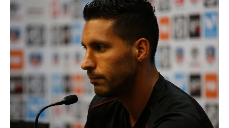 El defensor de Colo Colo habló en conferencia de prensa.