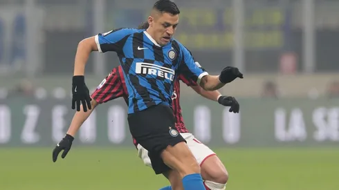 Alexis Sánchez fue titular en el triunfo del Inter ante el AC Milan. Ahora, van por la semifinal de la Copa Italia.