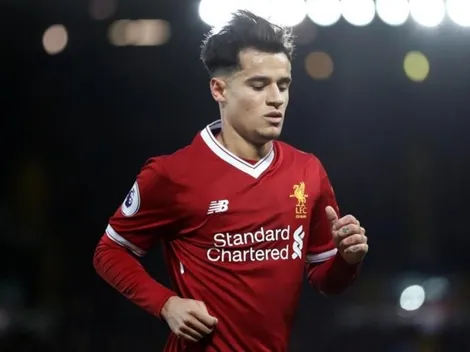 Mala onda: Chaquetean a Philippe Coutinho en el Liverpool