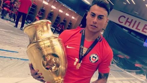 La última imagen del Instagram de Eduardo Vargas es de 2016