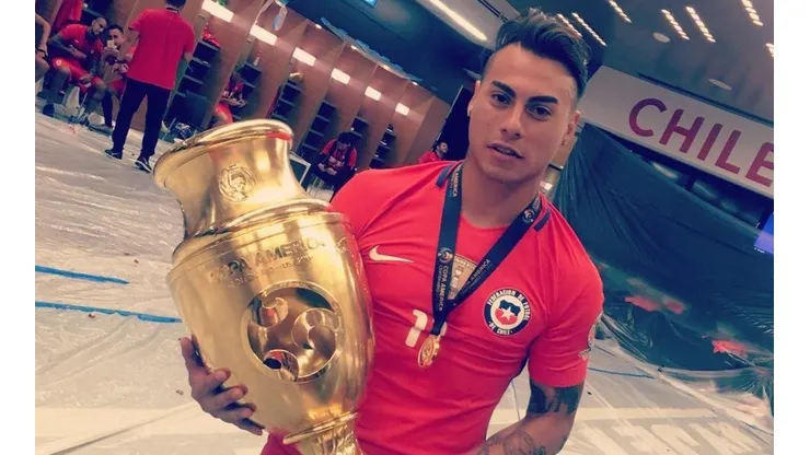 La última imagen del Instagram de Eduardo Vargas es de 2016