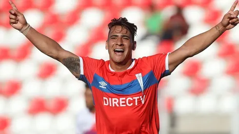 David Llanos viene de anotar dos goles en once partidos con Unión Española