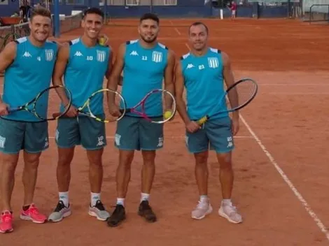 A lo Cristian Garin: Marcelo Díaz sorprende a todos y se luce jugando tenis