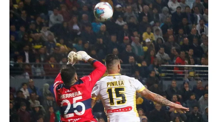Pinilla con Herrera