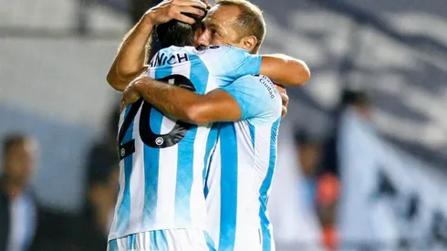 Díaz marcó el gol del triunfo de Racing, en el clásico de Avellaneda.