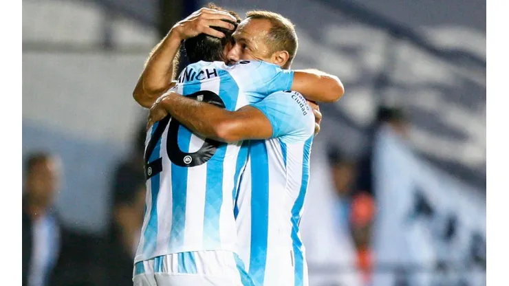 Díaz marcó el gol del triunfo de Racing, en el clásico de Avellaneda.