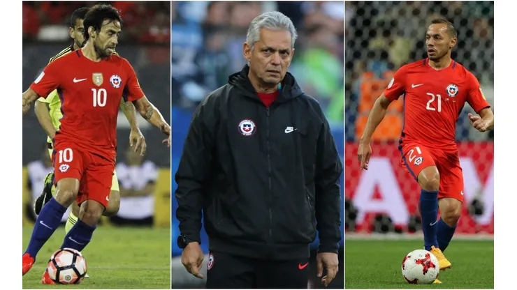 Jorge Valdivia y Marcelo Díaz no están en la Roja desde el ciclo de Juan Antonio Pizzi