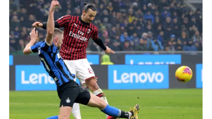 Zlatan Ibrahimovic le pega al Inter tras derrota: "No me pareció que estuvieran en el segundo lugar"