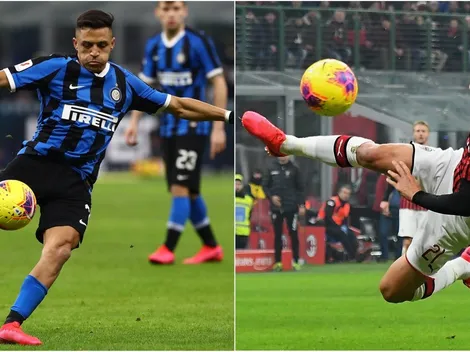 ¡A la cancha! Anuncian a Alexis y Zlatan como titulares en el clásico Inter-Milan