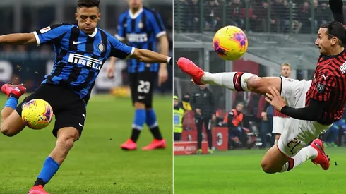 Alexis Sánchez se encontrará con Zlatan Ibrahimovic en el Giuseppe Meazza