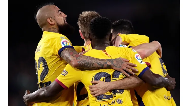 Vidal fue titular ante el Betis