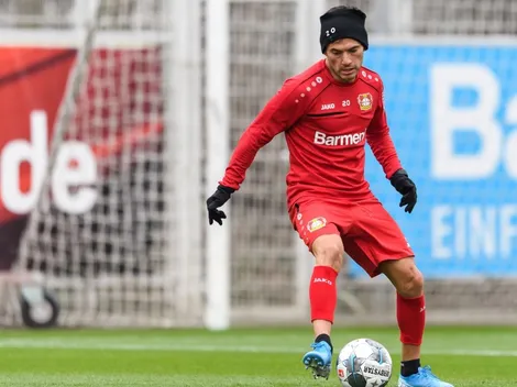 Celebra la Roja: Aránguiz vuelve a los entrenamientos en el Leverkusen