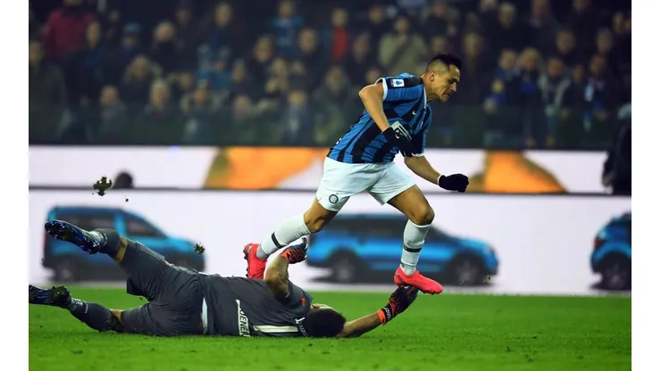 Alexis Sánchez ante Udinese