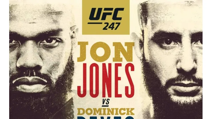 Parte de la cartelera estelar de UFC 247 en Texas.
