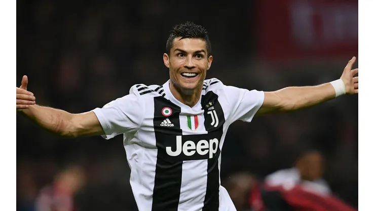 Cristiano Ronaldo celebrando un gol en Juventus