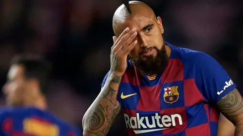 Arturo Vidal no actuó en los dos últimos partidos del Barcelona en España