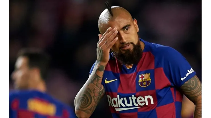 Arturo Vidal no actuó en los dos últimos partidos del Barcelona en España