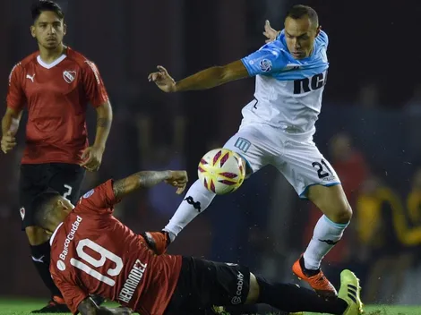 Beccacece saca a Díaz de los titulares de Racing ante Independiente