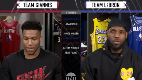 Lebron hizo su movida y Antetokounmpo lo dijo todo con la cara