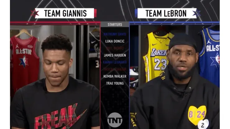 Lebron hizo su movida y Antetokounmpo lo dijo todo con la cara