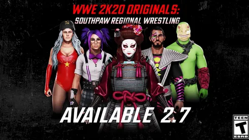 WWE 2K20 presenta el tráiler del nuevo DLC del juego