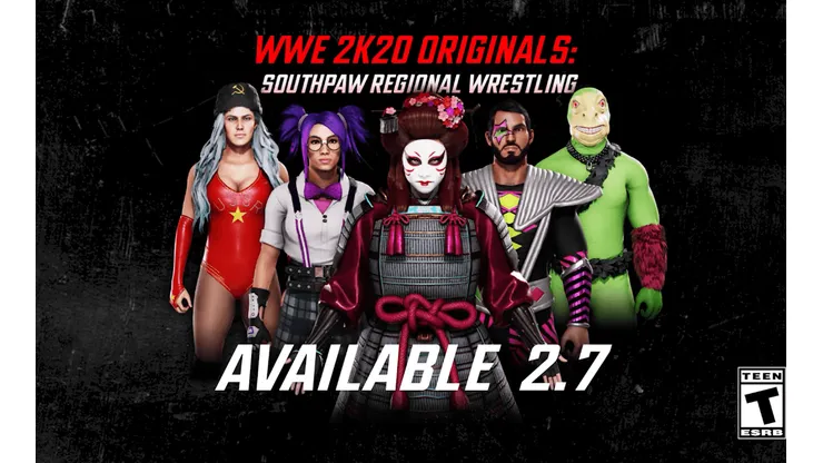 WWE 2K20 presenta el tráiler del nuevo DLC del juego