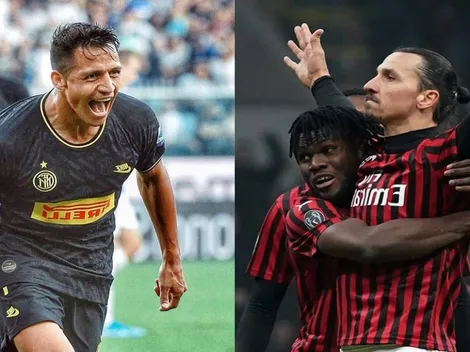 En Italia afirman que Alexis y Zlatan serán titulares en el derby de Milán