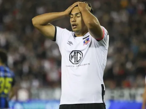Morales se lesiona y será baja en Colo Colo