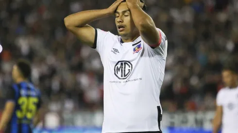 Morales será baja en Colo Colo por dos semanas.