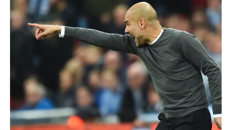 Guardiola y su pasión a la hora de dirigir