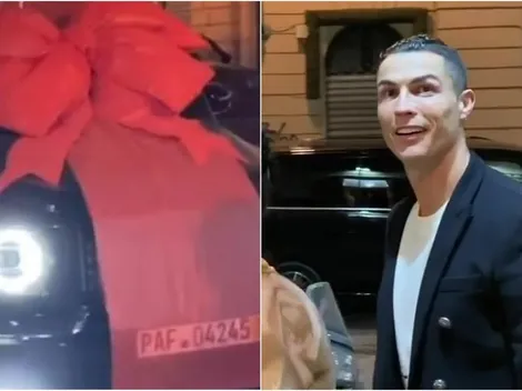 Sorpresa para Cristiano Ronaldo: su mujer le regala un todoterreno de 150 millones de pesos