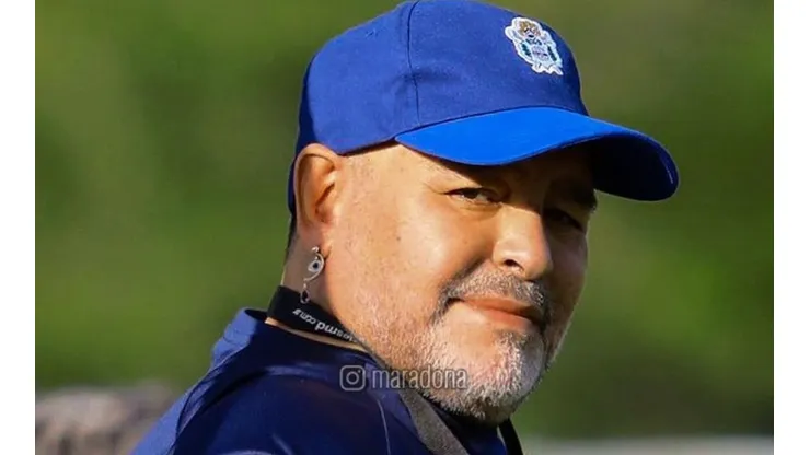 Maradona expresó su apoyo a la legalización de la cannabis.