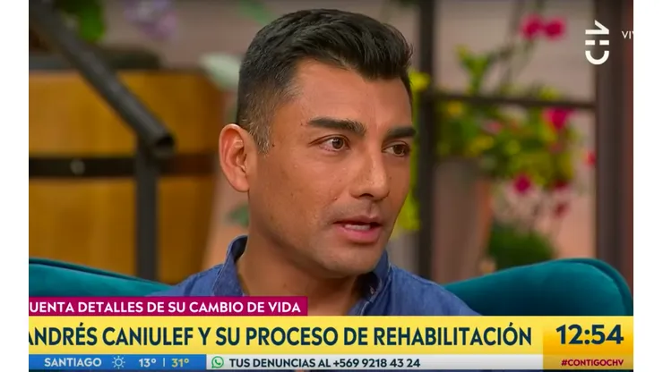 Caniulef habla de la rehabilitación por "policonsumo" de drogas