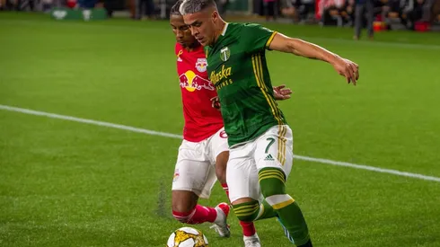 Brian Fernández cuando jugaba en la MLS