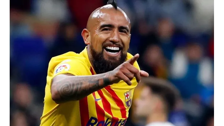 Vidal es opción para ser el nuevo delantero centro del equipo catalán.