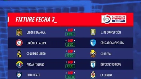 ePrimera: Revelados los encuentros de la segunda semana de competencia