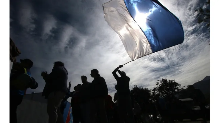 San Carlos de Apoquindo fue escenario de violentas manifestaciones el domingo