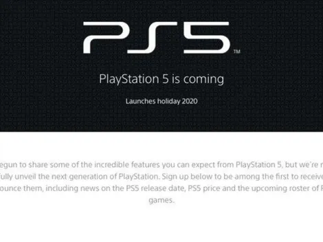 Es liberada la página web oficial de PlayStation 5