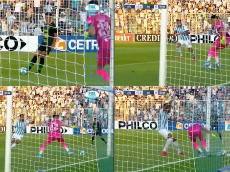 ¡Para qué te traje! Arquero argentino protagoniza terrible blooper