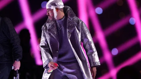 Bad Bunny en el show del Super Bowl